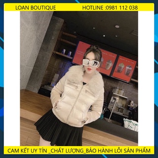 💖FREESHIP💖 Áo phao bóng cổ lông SIÊU NHẸ