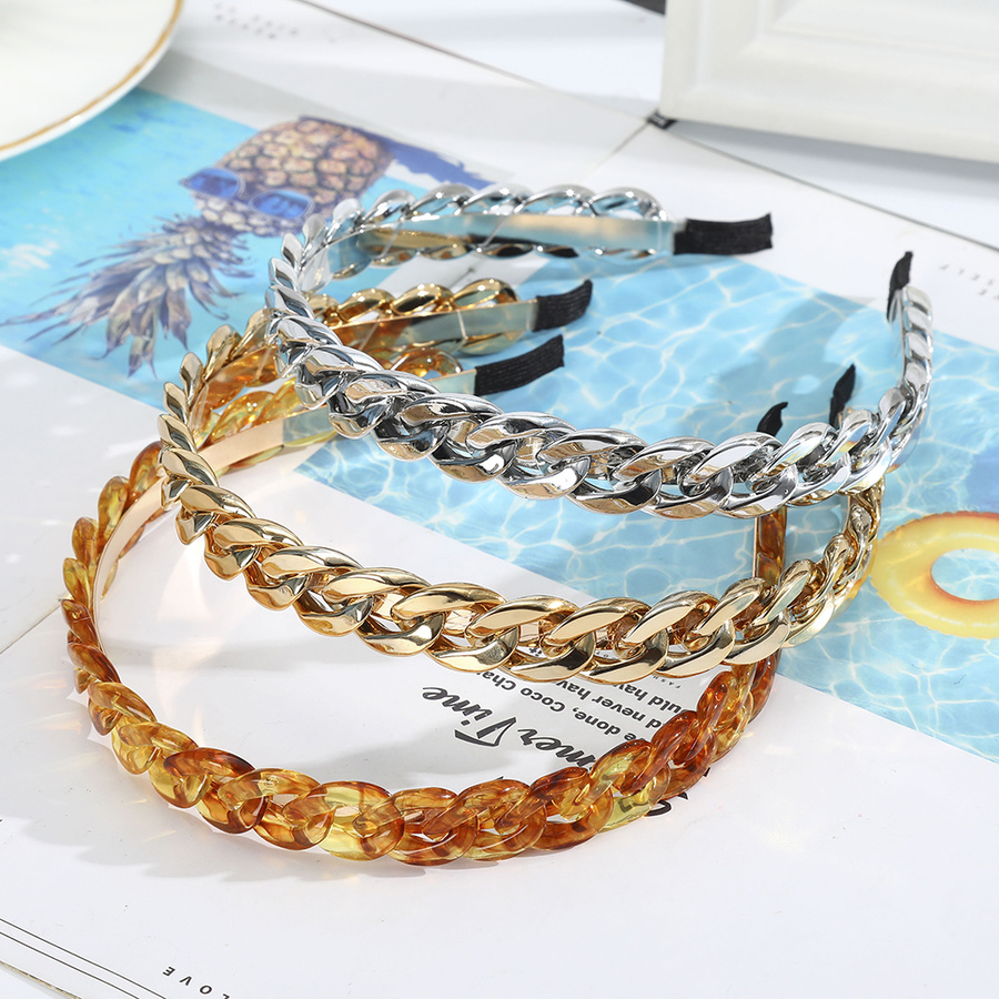 Băng Đô Hợp Kim Đính Đá Phong Cách Hàn Quốc