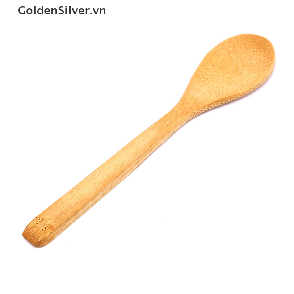 Muỗng Gỗ Tre Tròn Múc Canh / Cà Phê / Muối Tiện Dụng Cho Nhà Bếp