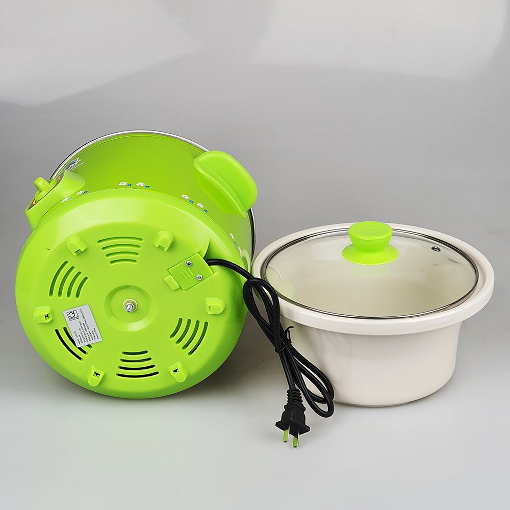 Nồi nấu chậm Fujika FJ-KC15 1.5L / FJ-KC25 2.5L chưng yến, hầm cháo, kho cá - Màu ngẫu nhiên - KILA