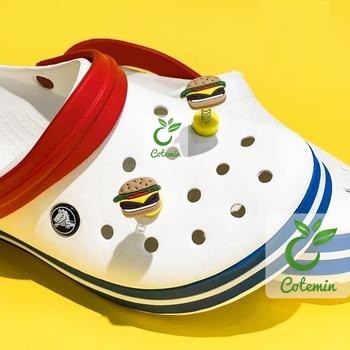Nút cài dép Sticker Jibbitz Charm 3D LÒ XO cho sục bít đầu Crocs Duet Crocband Baya Bayaband | BigBuy360 - bigbuy360.vn