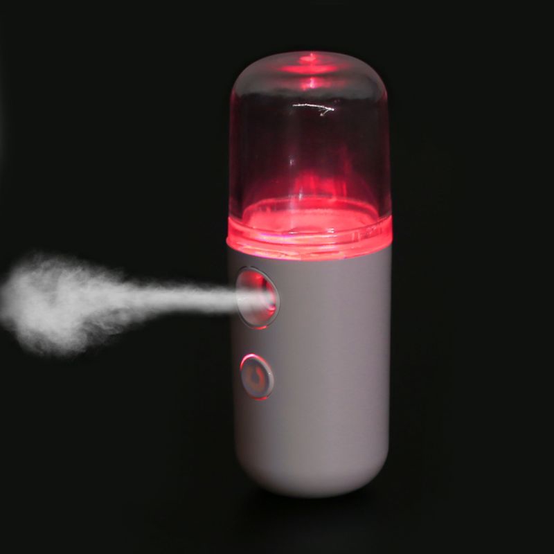 BSTG* Portable USB Rechargeable Nano Humidifier Cooling Mist Sprayer Nano Facial Steamer