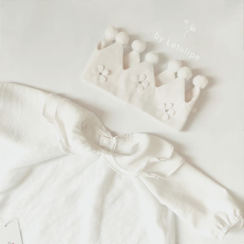 Váy ren công chúa phong cách Hàn Quốc cho bé gái sơ sinh