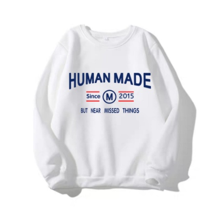 ÁO SWEATER UNISEX CHẤT NỈ BÔNG [Nhiều màu sắc] in HUMAN MADE