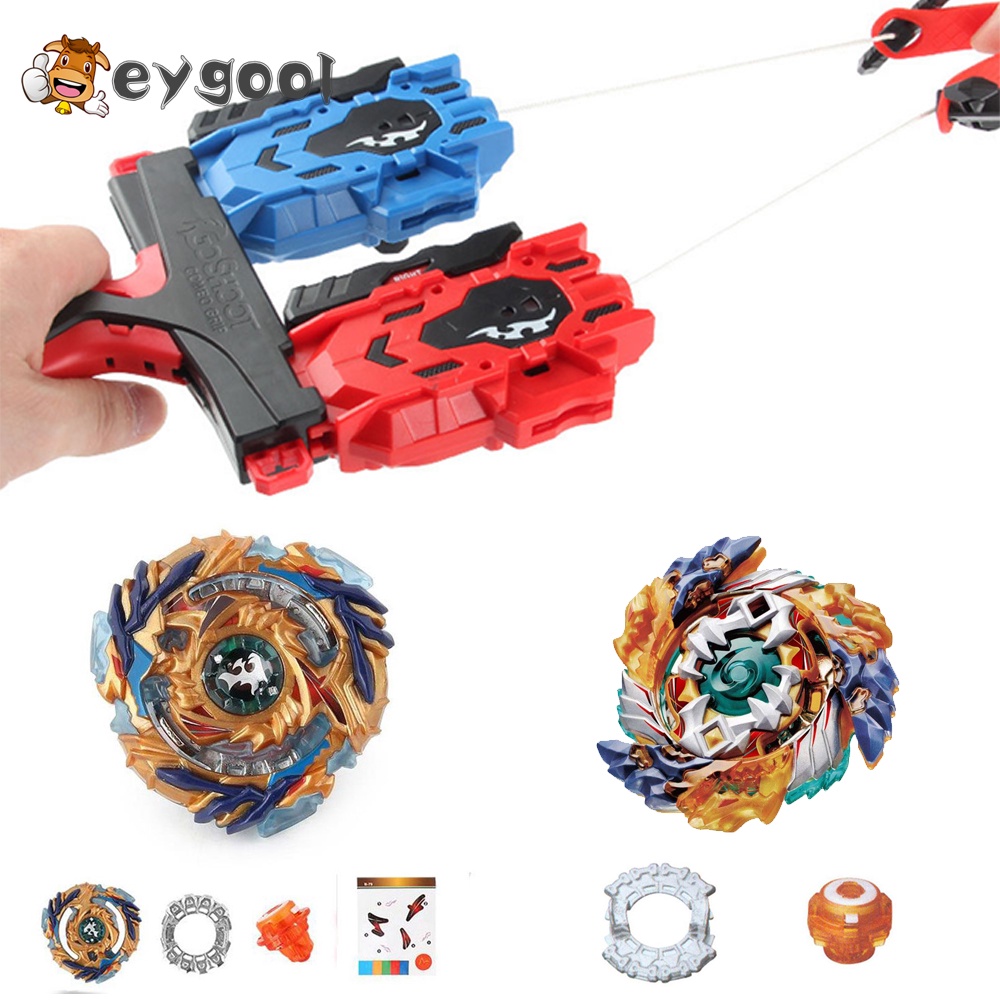 Set 5 Con Quay Beyblade Burst B79 Fafnir.8.Tay Cầm Phóng To Nt + B-122 Chất Lượng Cao