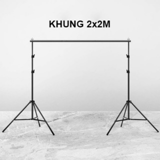 Khung treo phông nền di dộng chữ U chụp ảnh, quay video, livestream ....