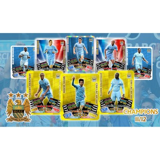 [NEW] – Set thẻ in Poca Match Attax 2011/12 – Manchester City