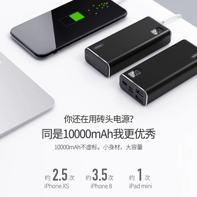 Sạc dự phòng remax 10000mah