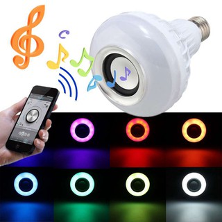 Đèn led kèm loa bluetooth