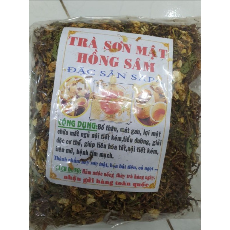 Trà Sơn Mật Hồng Sâm - Đặc Sản Sapa (Túi 1kg)