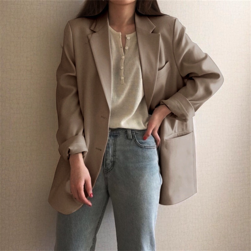 Áo Blazer Thiết Kế Mới Thời Trang Mùa Thu Đông Cho Nữ