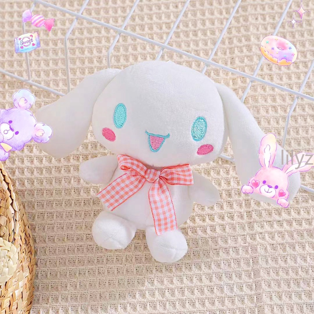 SANRIO Móc Khóa Hình Cinnamoroll Nhồi Bông Dễ Thương