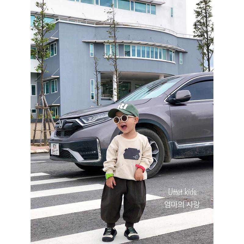 ÁO SWEATER PHONG CÁCH HÀN QUỐC 506 DÀNH CHO BÉ GÁI VÀ BÉ TRAI FORM NHỎ
