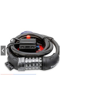 Khóa xe đạp mật mã 5 số 12*1200 mm tonyon 566