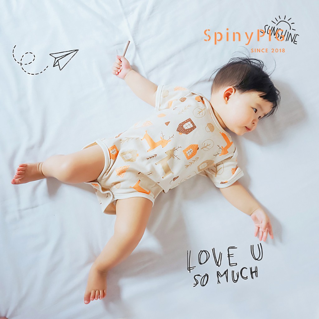 Quần áo sơ sinh 0-2 tuổi ORGANIC 100% COTTON HỮU CƠ TỰ NHIÊN bộ body sơ sinh siêu đáng yêu