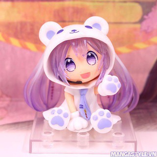 Chibi Figure Snow Miku Bear