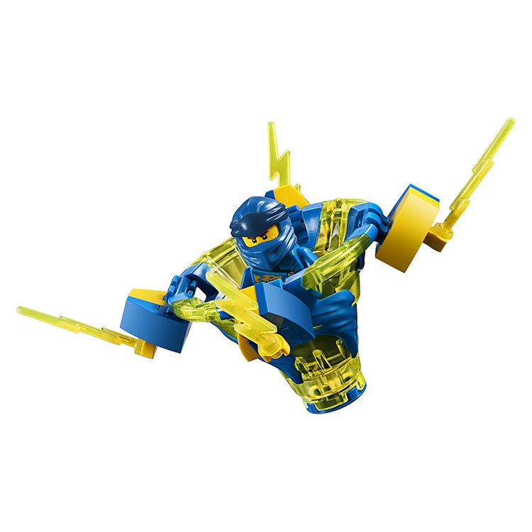 Đồ chơi lắp ráp xếp hình non lego Ninjago con quay lốc xoáy ninja xanh Jay season phần 10 legacy Lari Bela 11153