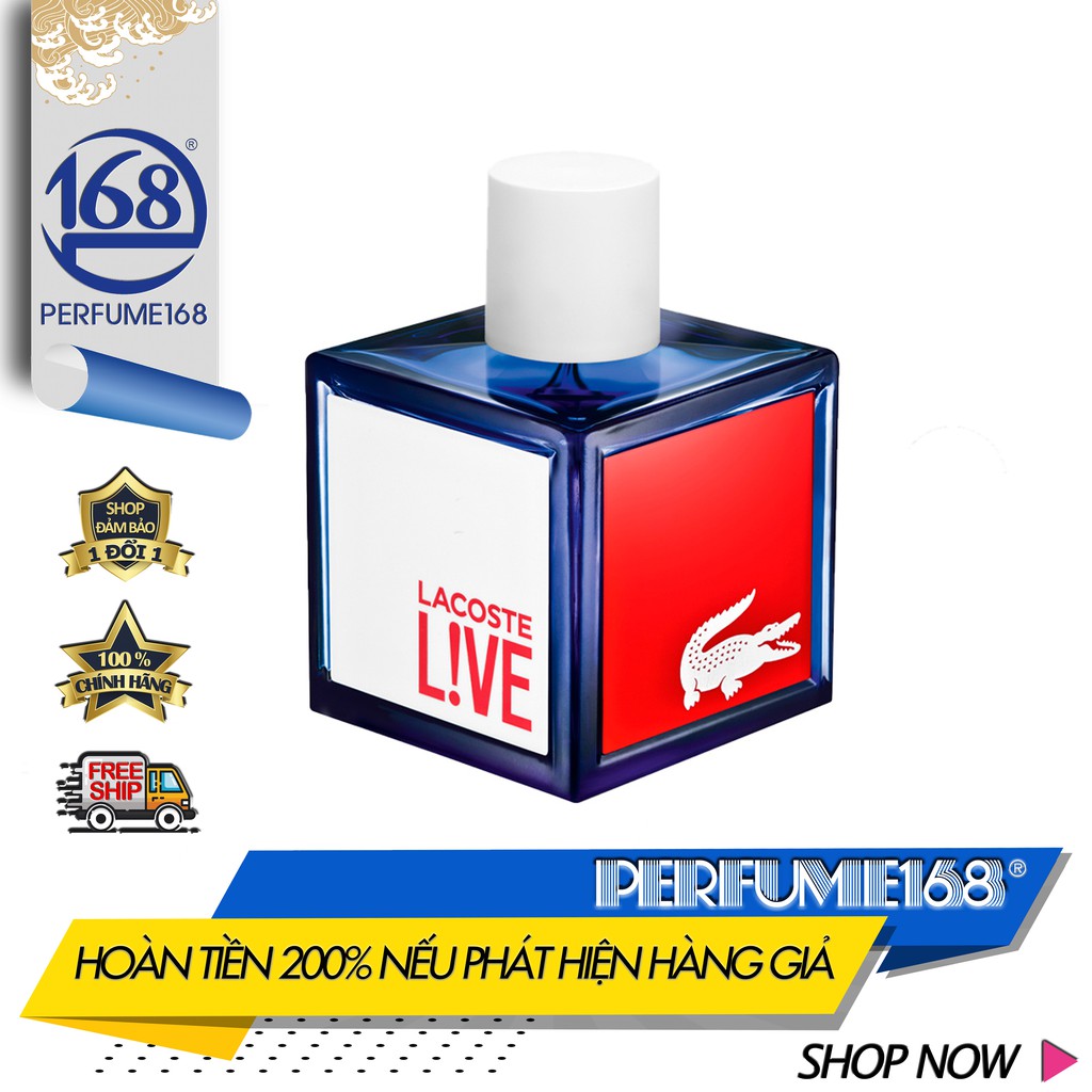 Nước hoa nam, Lacoste Live Pour Homme EDT, 100ml [Authentic]