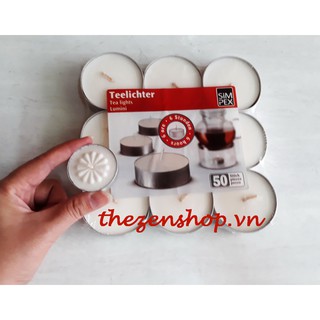 Hộp 9 Nến Tealight Loại Lớn Mỗi Nến Đốt 10 Giờ