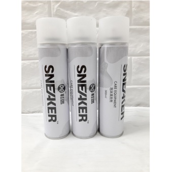 Chai Dung Dịch Vệ Sinh Giày tạo bọt Sneaker- tẩy vết bẩn cực nhanh