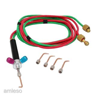 [Amleso] Đèn pin Gas trang sức chuyên nghiệp Hàn Mini với 5 đầu phun