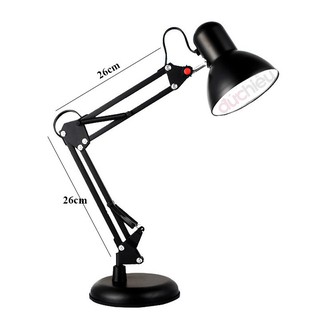 [ Hàng bao đẹp – BH 12 tháng - tặng kèm bóng LED 3w ] Đèn học để bàn 1003 sơn tĩnh điện, đèn bàn học sinh