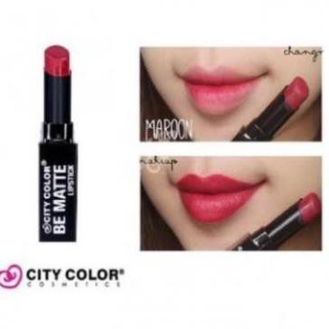 Son Lì City Color Be matte Lipstick #M9 Maroon