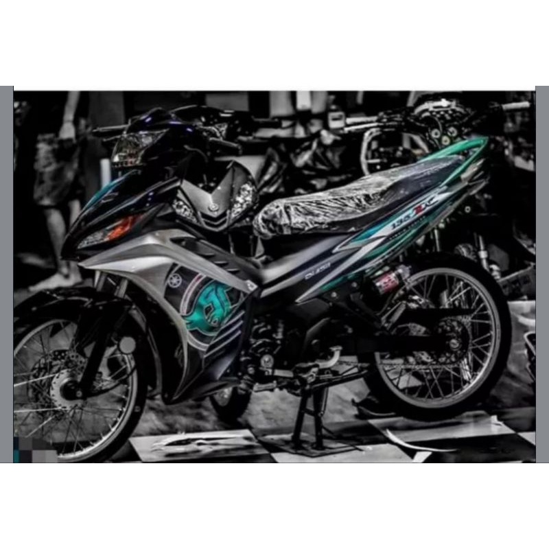tem rời exciter 135 bạc đen lc