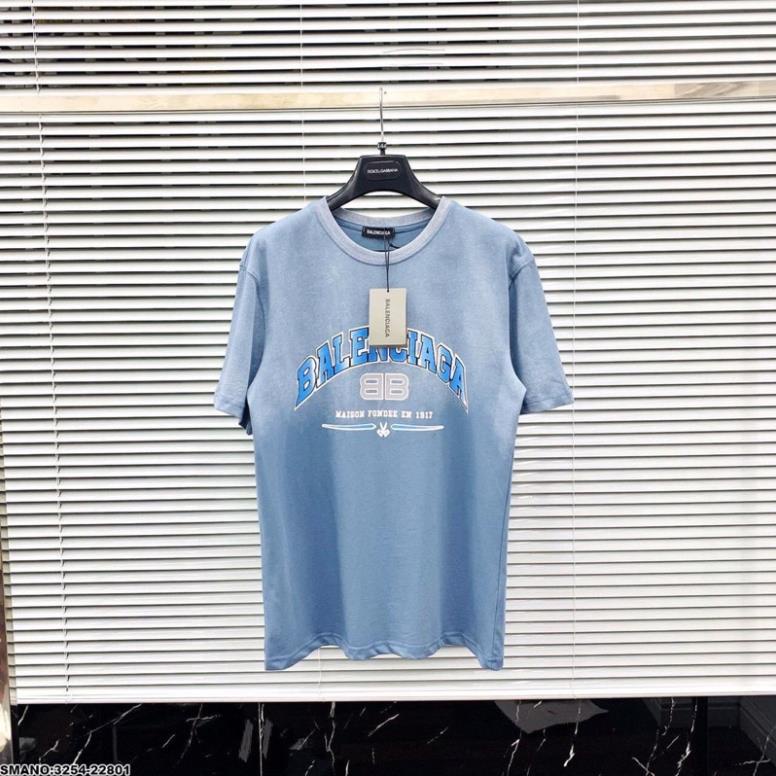 [Siêu Phẩm] Áo Thun Nam BLCG In Chữ Xanh Cao Cấp - Áo Phông BLCG Siêu Hot