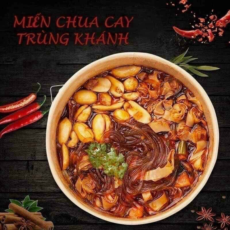 Miến Trùng Khánh Chua Cay
