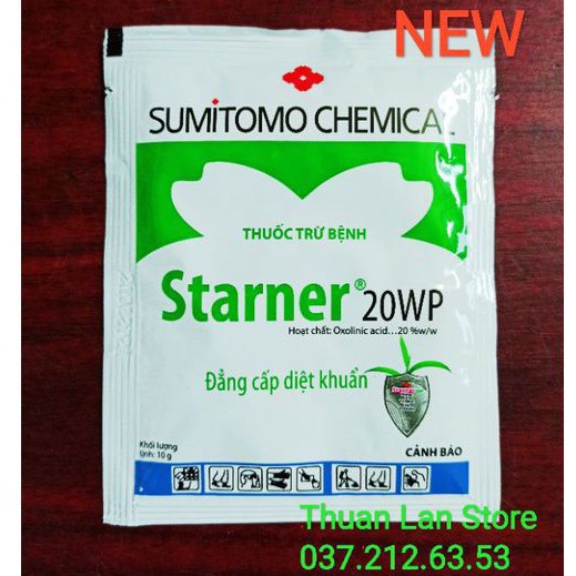 Thuốc Trừ Bệnh Vi Khuẩn STARNER 20WP Nhật Bản ( gói 10g )