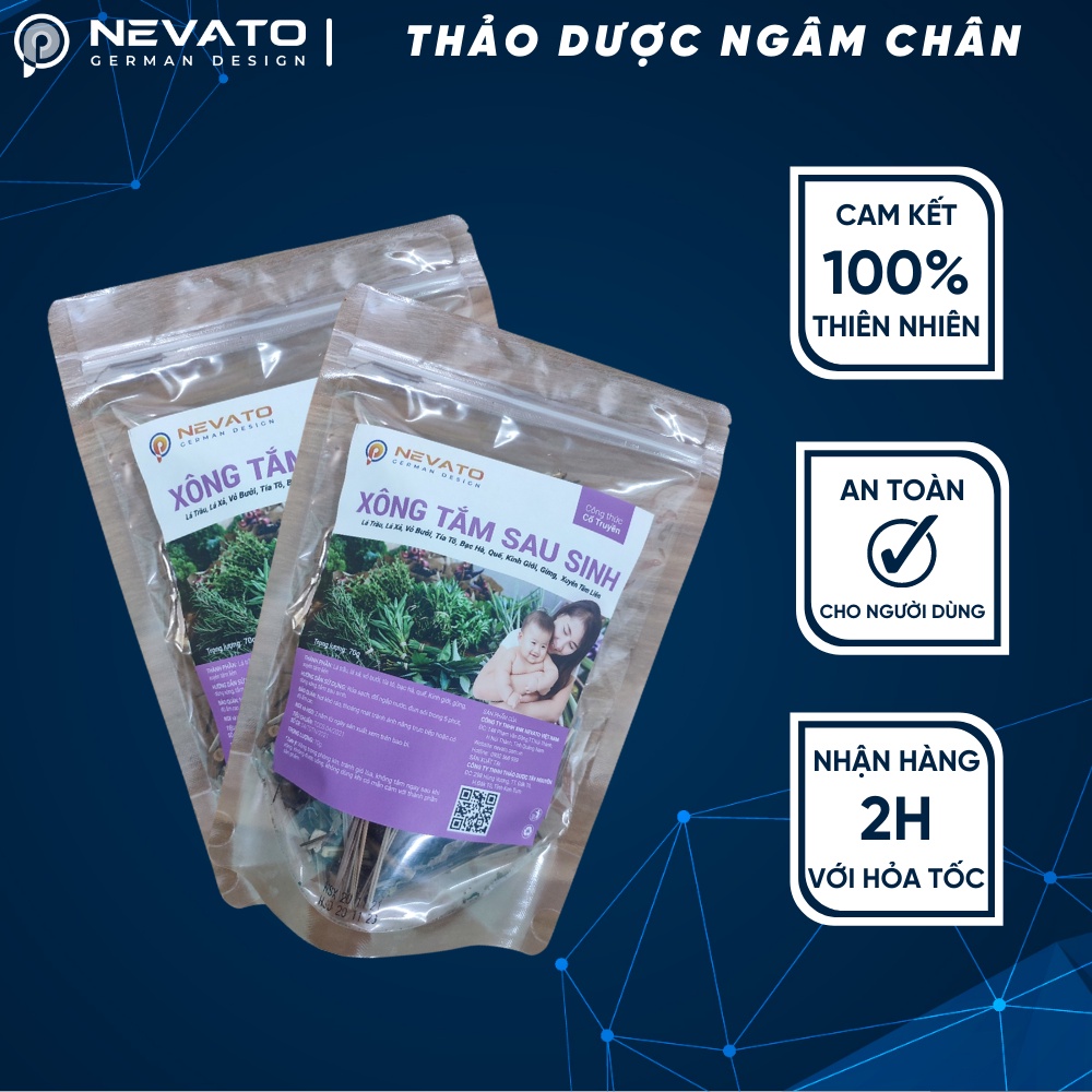 Combo 5 Túi Lá Xông Tắm Sau Sinh Nevato