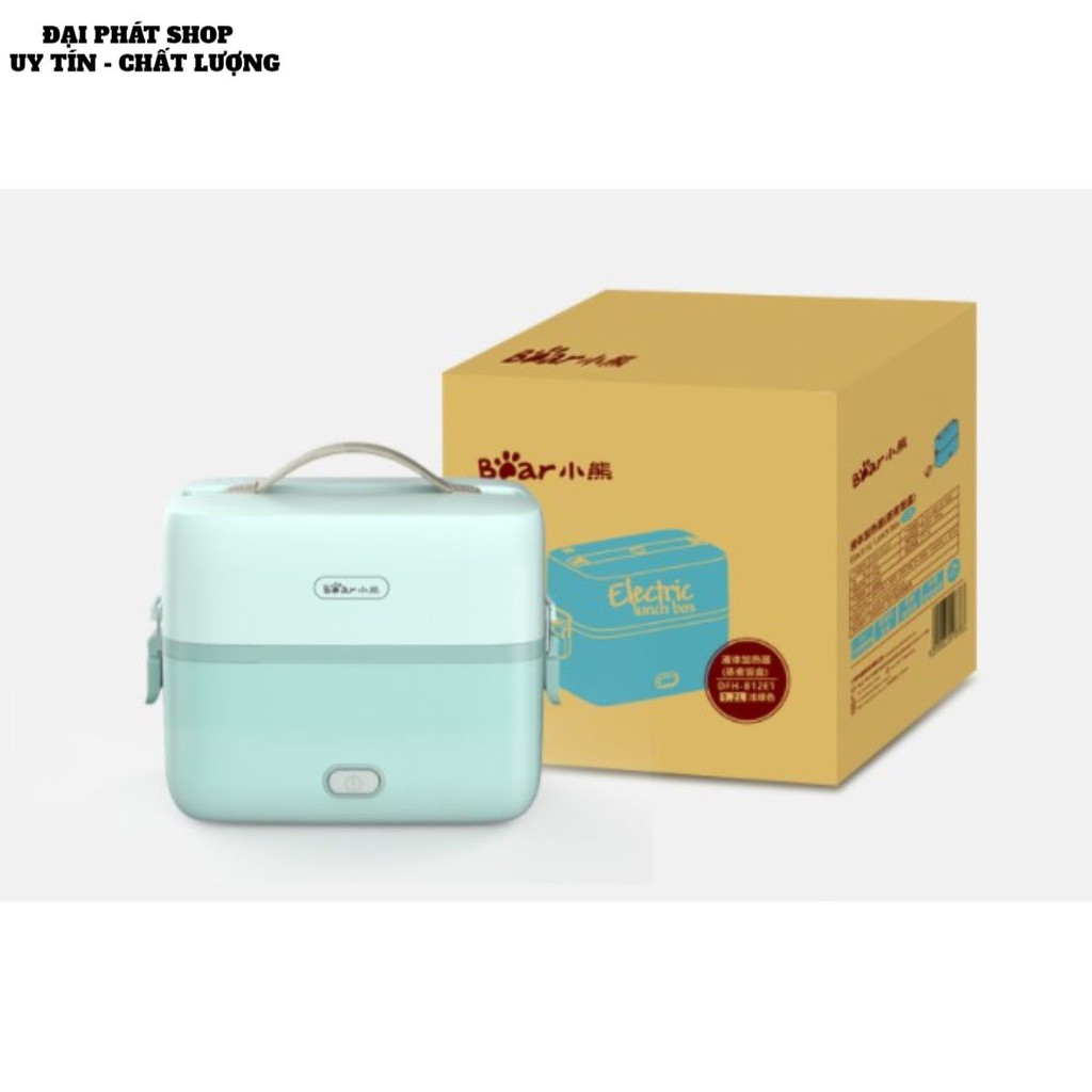Hộp cơm cắm điện Bear DFH-B12E1, 2 tầng 3 ngăn, sử dụng inox cao cấp 304 | BigBuy360 - bigbuy360.vn