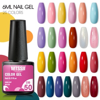 Sơn móng tay gel uv mtssii 6ml nhiều màu sắc