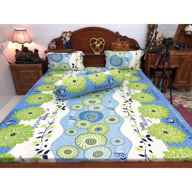 BỘ DRAP THUN HÀN- ẢNH THẬT- MẪU MỚI  NHẤT