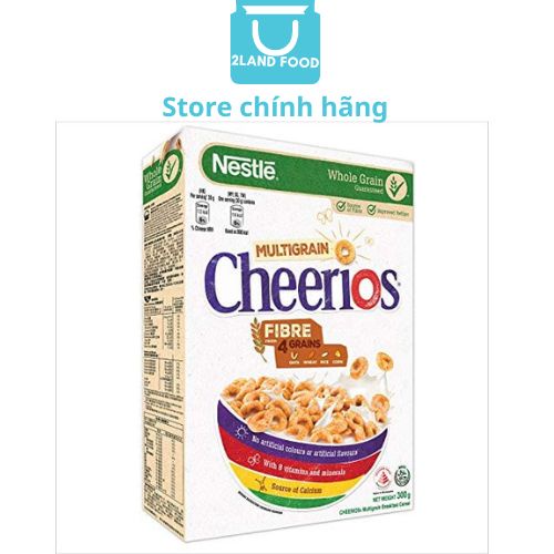 Bánh Ngũ Cốc Ăn Sáng Nestle Cheerios Multigrain Hộp 300g thumbnail