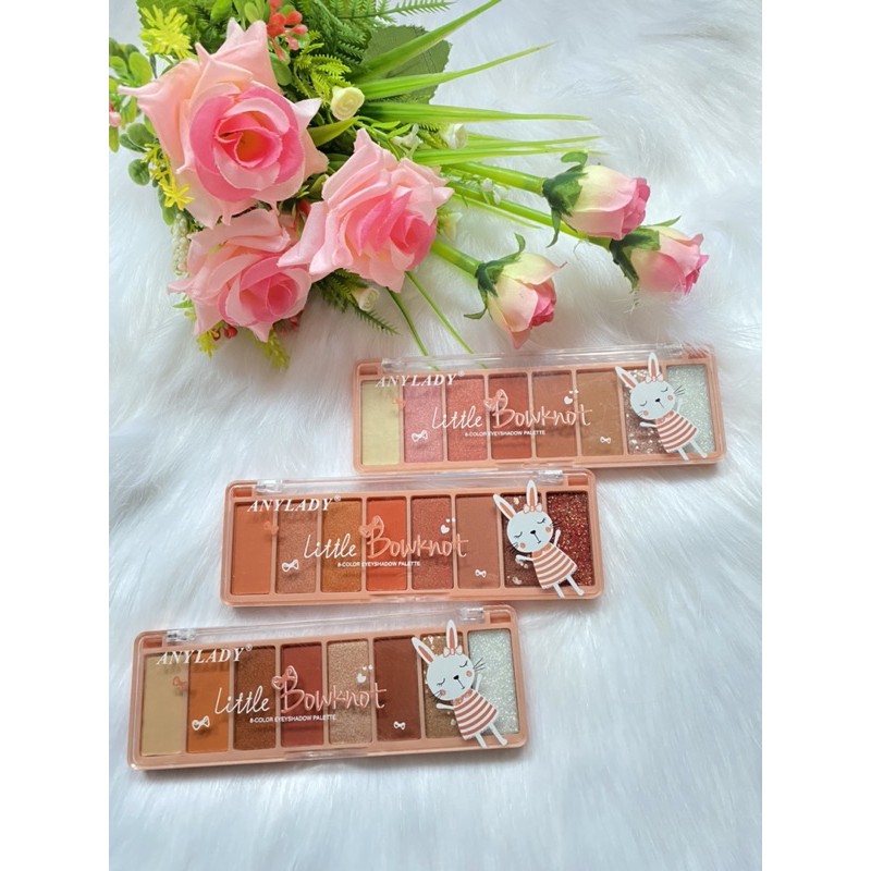Phấn Mắt Thỏ ANYLADY Little Bowknot 8 ô Tiện Lợi | BigBuy360 - bigbuy360.vn