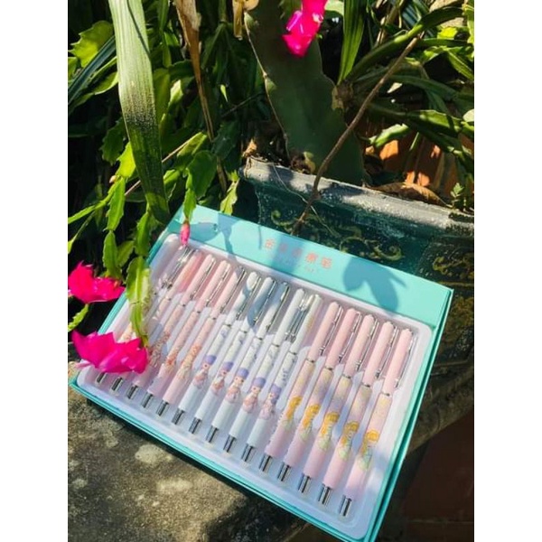 Bút máy tẩy xoá được thân nhỏ ngòi kim tinh thanh đậm