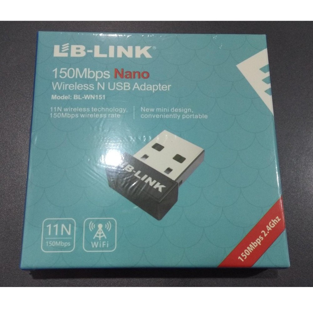 Usb thu wifi LB-LINK BL-WN151 Nano (Đen) | WebRaoVat - webraovat.net.vn