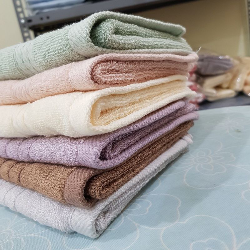 Khăn mặt cotton 30*50cm cao cấp dày dặn thấm hút