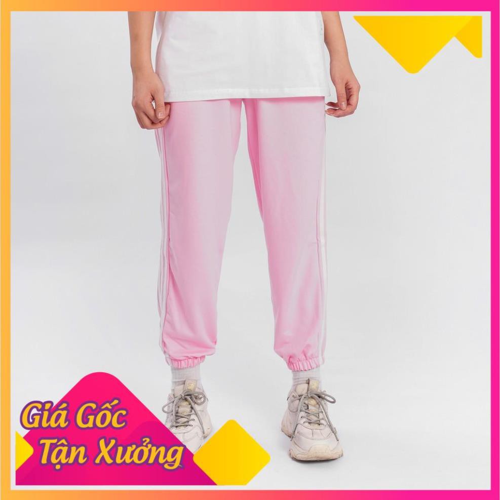 Quần thể thao unisex N7 ba sọc nam nữ nỉ cao cấp da cá bigsize thu đông basic tập GYM DẠO PHỐ 4 MÀU phong cách cá tính