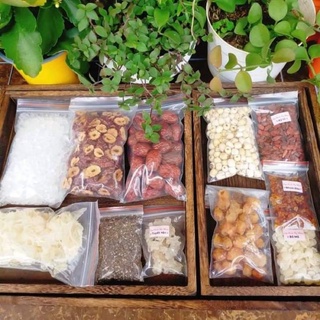 Set nguyên liệu nấu chè dưỡng nhan, dưỡng thể bổ máu thập toàn thập mỹ