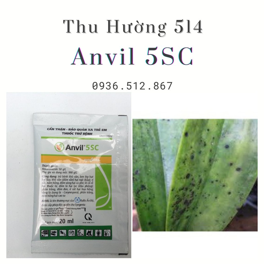 Anvil 5SC-Thuốc Đặc Trị Nấm Bệnh Cho Cây Trồng (Gói 20ML)