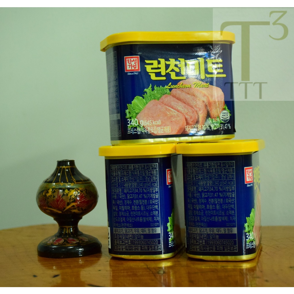 Thịt Heo Hộp Kiểu Mỹ, Thịt Hộp Ăn Liền, Thịt Hộp HanSung Hàn Quốc - HSD 08/2024 | BigBuy360 - bigbuy360.vn