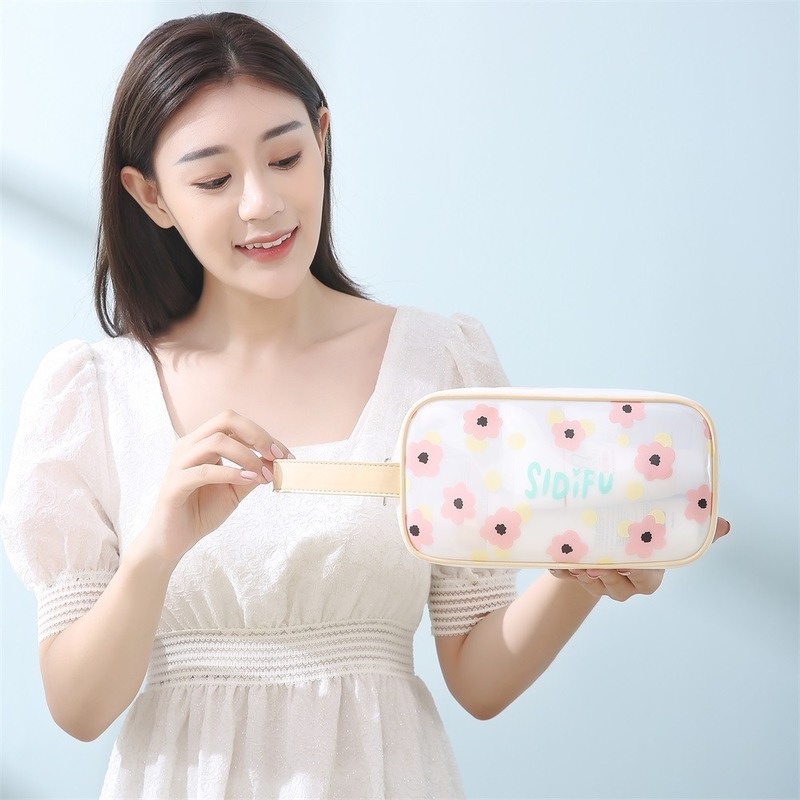 Túi Nhựa pvc Trong Suốt Đựng Mỹ Phẩm Tiện Dụng