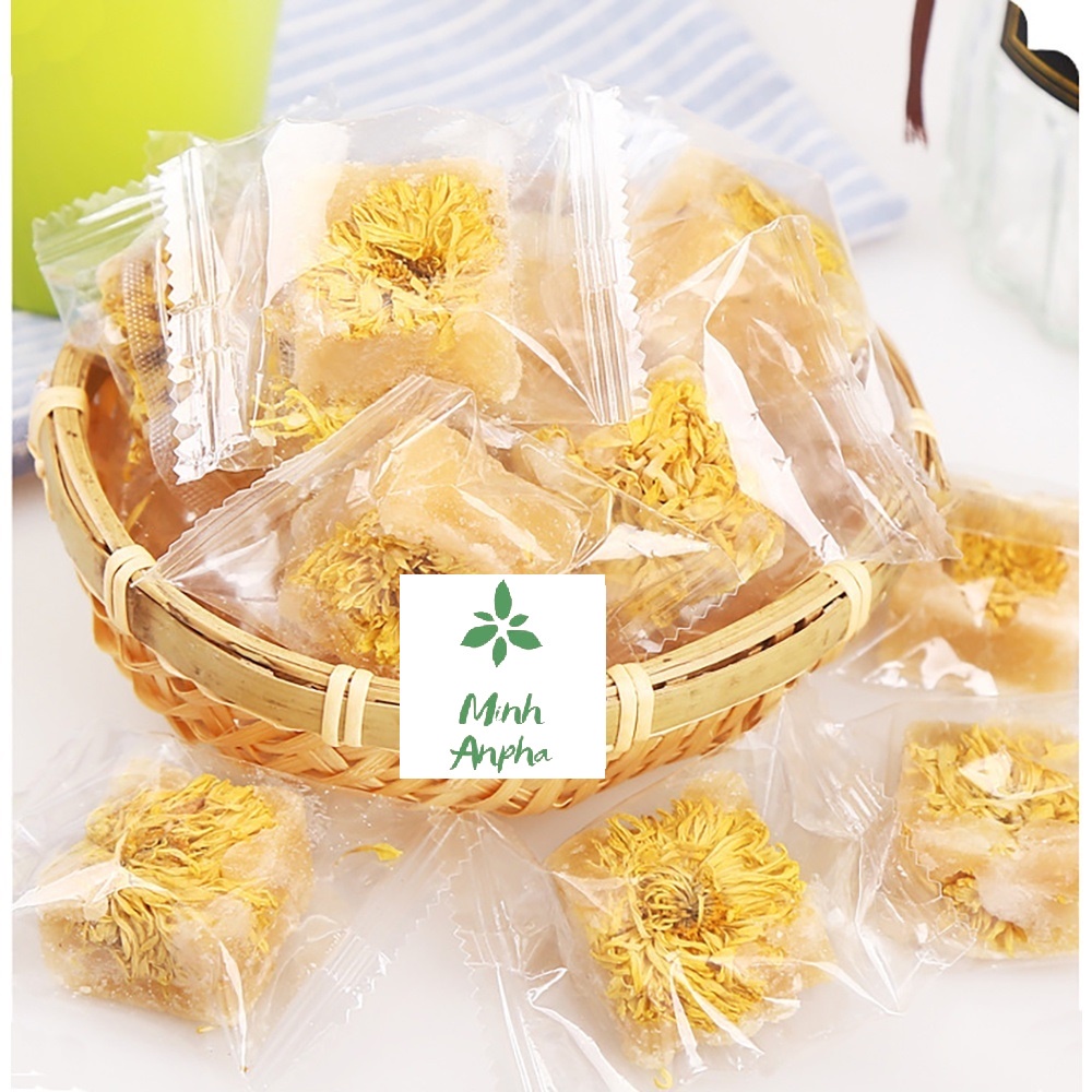 ✅ Trà Hoa Cúc Đường Phèn Mật Ong 💥FREE SHIP💥 Thanh Nhiệt Giải Độc Cải Thiện Giấc Ngủ