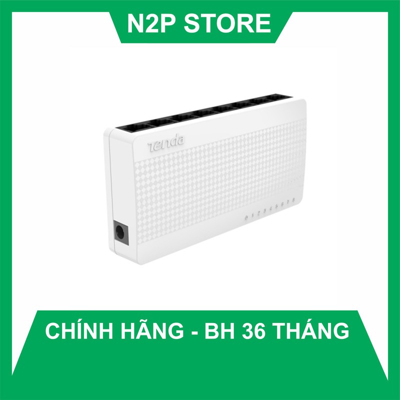 Bộ chia mạng Switch 8 cổng 10/100 Tenda S108 tem Microsun (Hãng phân phối chính thức)