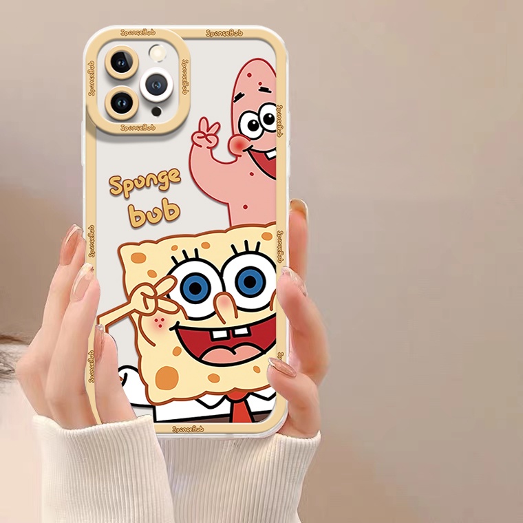 Ốp Điện Thoại Silicon TPU Mềm Trong Suốt In Họa Tiết Dễ Thương Cho IPhone 13 12 Pro Max 11 XS XR X 8 7 6S Plus