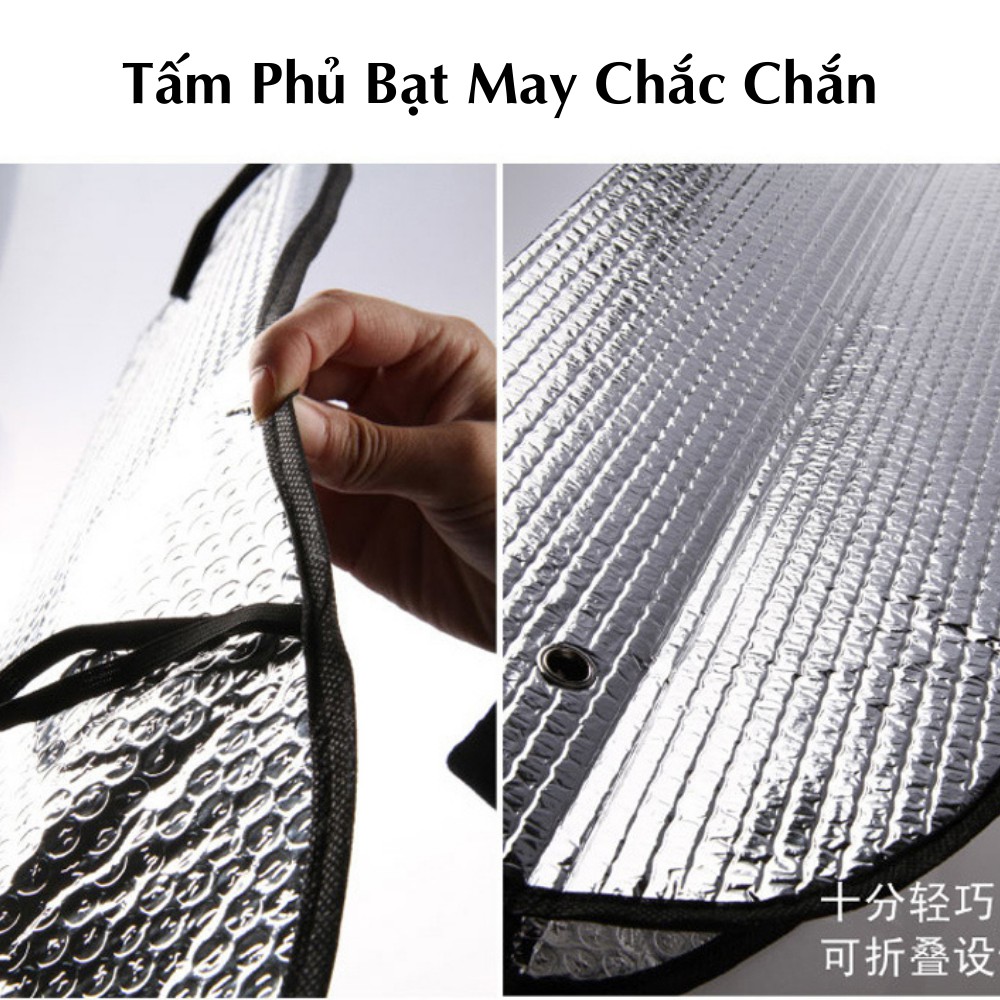 Tấm chắn nắng ô tô , tấm che nắng kính lái ô tô cao cấp TIME HOME