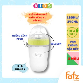 Bình sữa 240ml cho bé trên 6 tháng fatz baby fb0240c